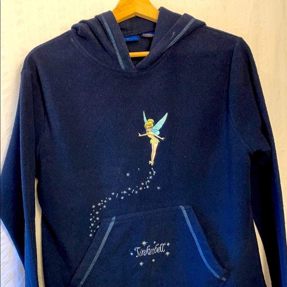 Disney Classics Tinkerbell Fleece Hoodie size (M)